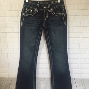 Miss Me JS5014B58V Boot Cut Jeans Size 25 EUC